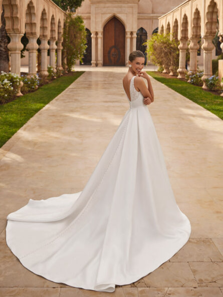 Rosa Clara Ordesa brudklänning - Bild 3