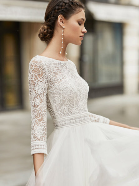 Rosa Clara Tirso brudklänning - Bild 2