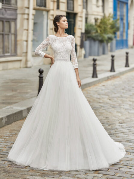 Rosa Clara Tirso brudklänning - Bild 3