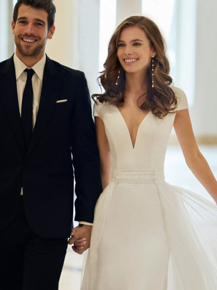 Damasco brudklänning Aire Barcelona - Bild 2