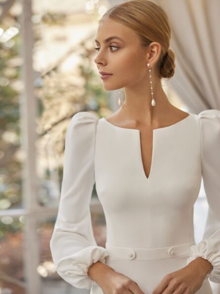 Aire Barcelona Abella brudklänning - Bild 3