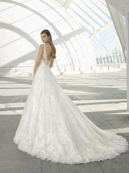 Rosa Clara Demet brudklänning - Bild 2