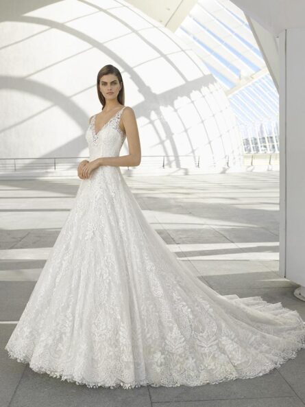 Rosa Clara Demet brudklänning - Bild 1