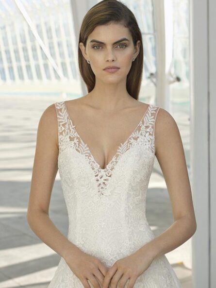 Rosa Clara Demet brudklänning - Bild 3