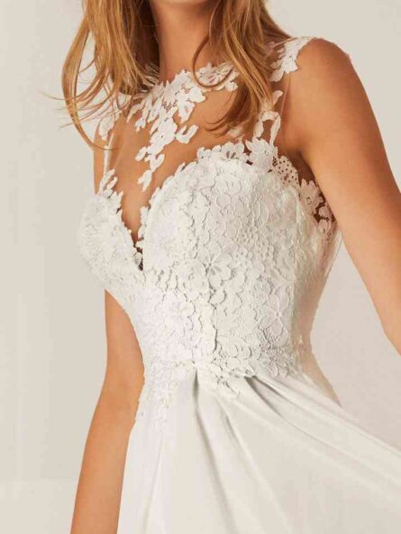 White One Osaka brudklänning - Bild 3