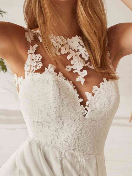 White One Osaka brudklänning - Bild 4