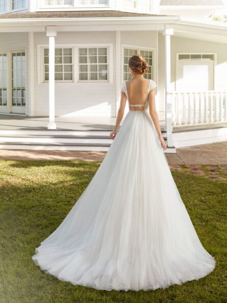 Rosa Clara Corneli brudklänning - Bild 4