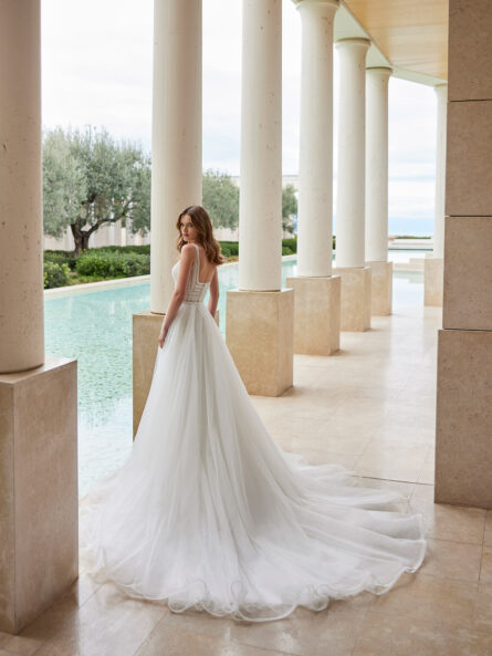 Rosa Clara Veka brudklänning - Bild 3