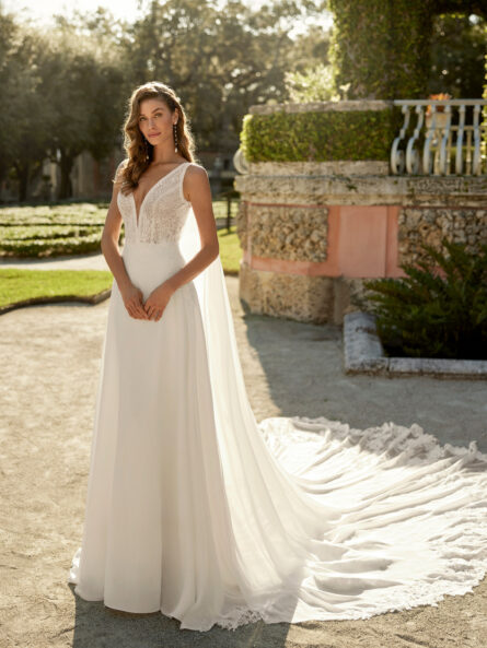 Semay Aire barcelona bröllopsklänning - Billede 3