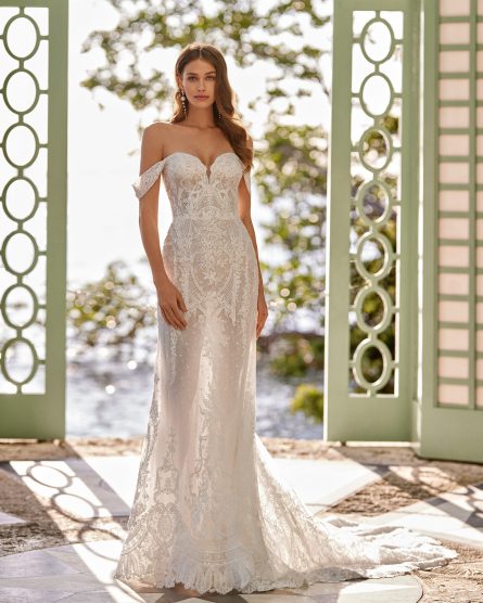 silenia Aire barcelona bröllopsklänning - Bild 1