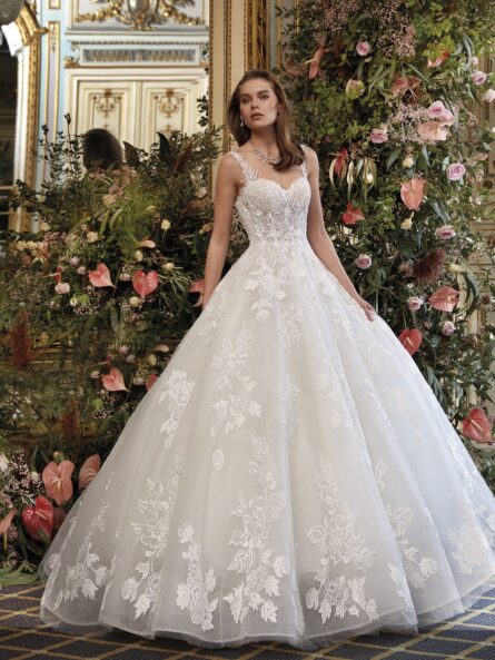 Demetrios DP499 bröllopsklännig - Bild 1