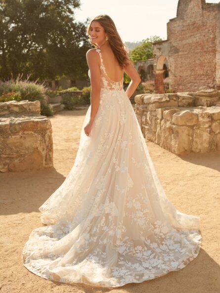 Maggie Sottero Winter bröllopsklänning - Billede 4