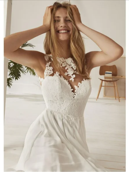 White One Osaka brudklänning - Bild 5