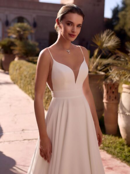 Luca bröllopsklänning Bianco Evento - Image 3