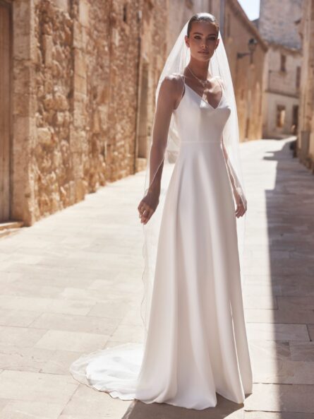 S499 brudslöja Bianco evento - Bild 1