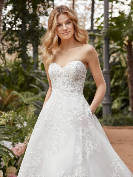 MENTHA Pronovias brudklänning - Billede 3