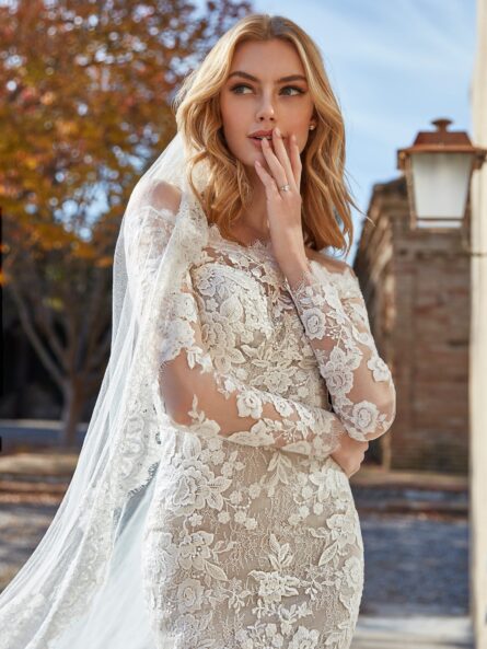 ORANGEY St.patrick bröllopsklänning - Bild 4