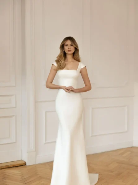 Eva lendel bröllopsklänning Ortis - Bild 2