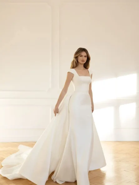 Eva lendel bröllopsklänning Ortis - Bild 1