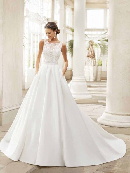 Rosa Clara Toronto brudklänning - Bild 1