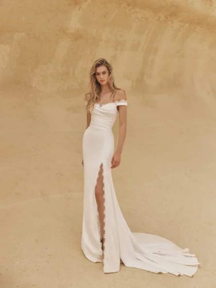 Eva lendel bröllopsklänning Jasper - Bild 3