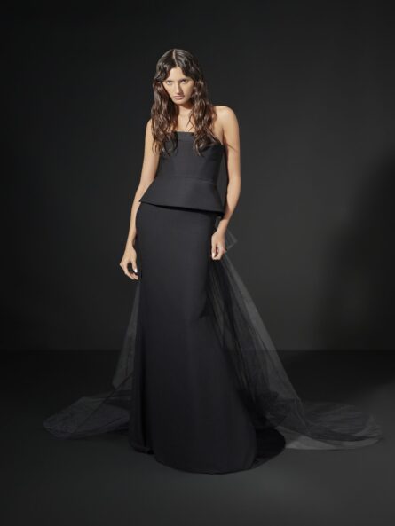 Fanel Vera Wang  bröllopsklänning - Bild 5