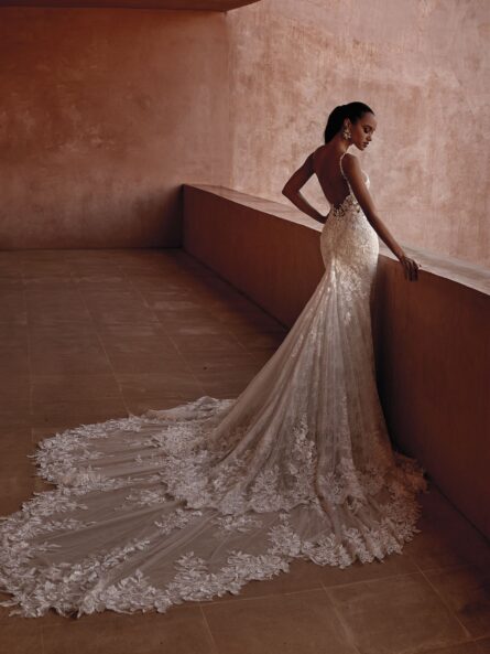 Pronovias Seychelles bröllopsklänning - Billede 3