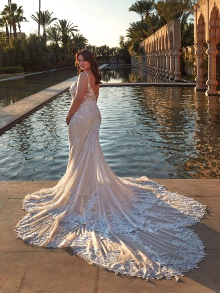 Pronovias Seychelles bröllopsklänning - Billede 5