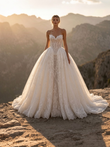Brudklänning Calimera från Sima Couture