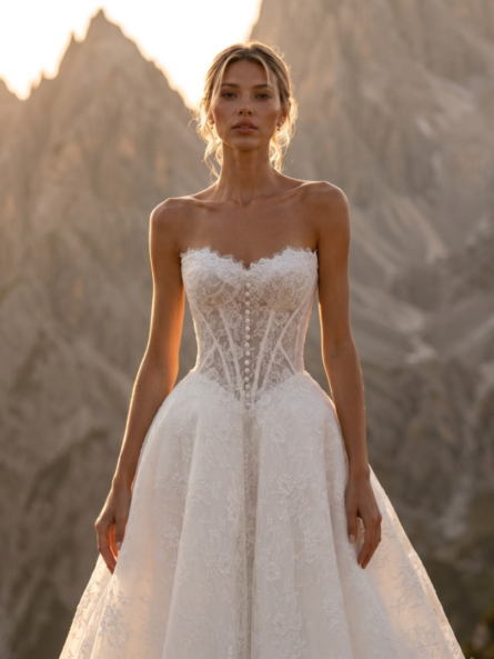 Calindra Sima couture brudklänning - Billede 2
