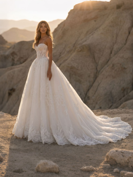 Candida Sima couture brudklänning - Bild 3